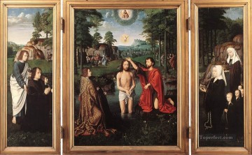 デビッド・ジェラルド Painting - ジャン・デ・トロンプ ジェラール・ダヴィッドの三連祭壇画